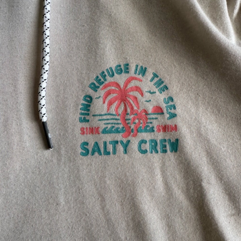 SALTY CREW GOOD TIMES HOODED TECH HOODIE - Picture 5 of 9